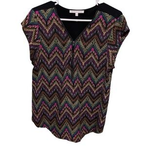 Daniel Rainn Print Shell Blouse